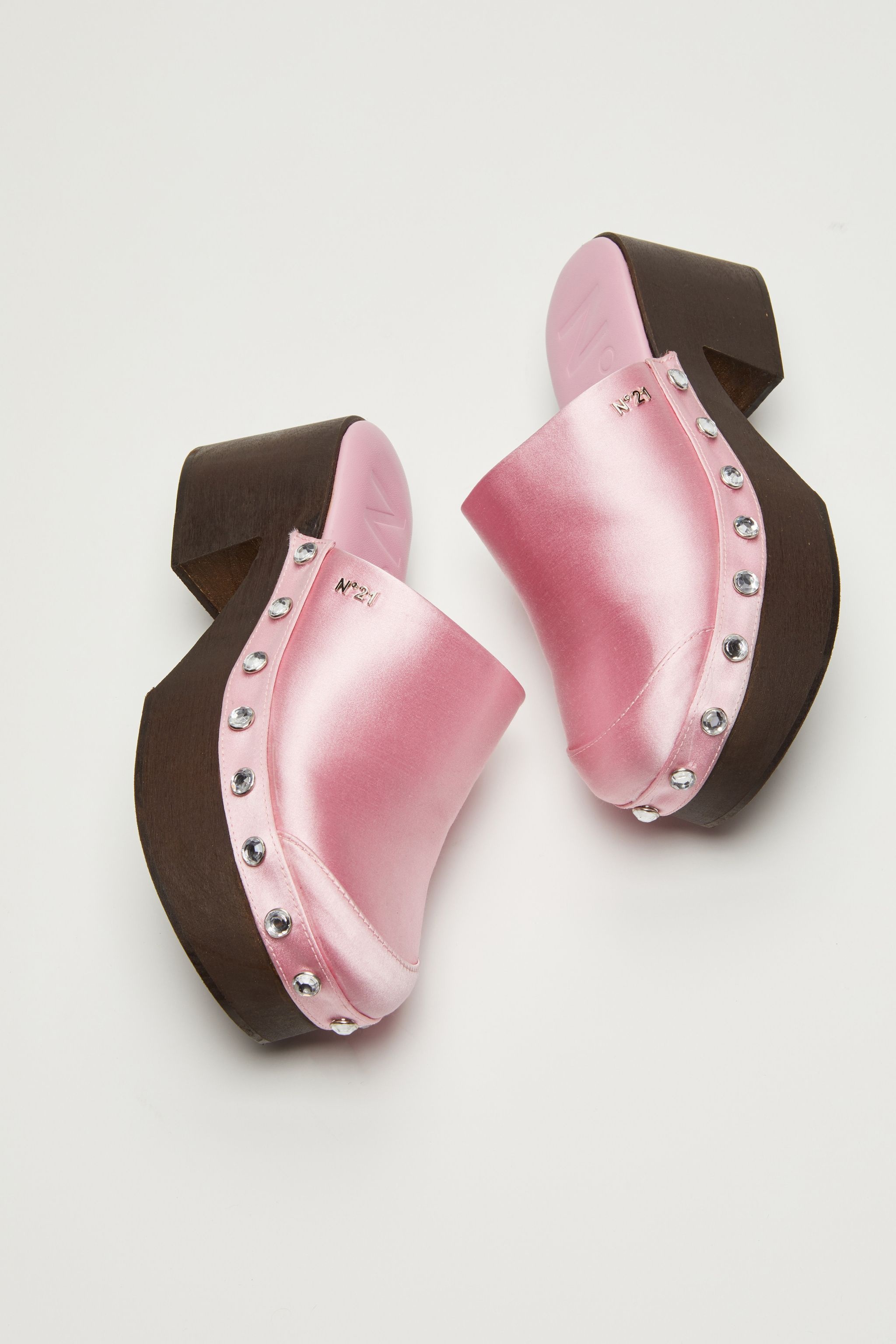 CRYSTAL-EMBELLISHED CLOGS - 4
