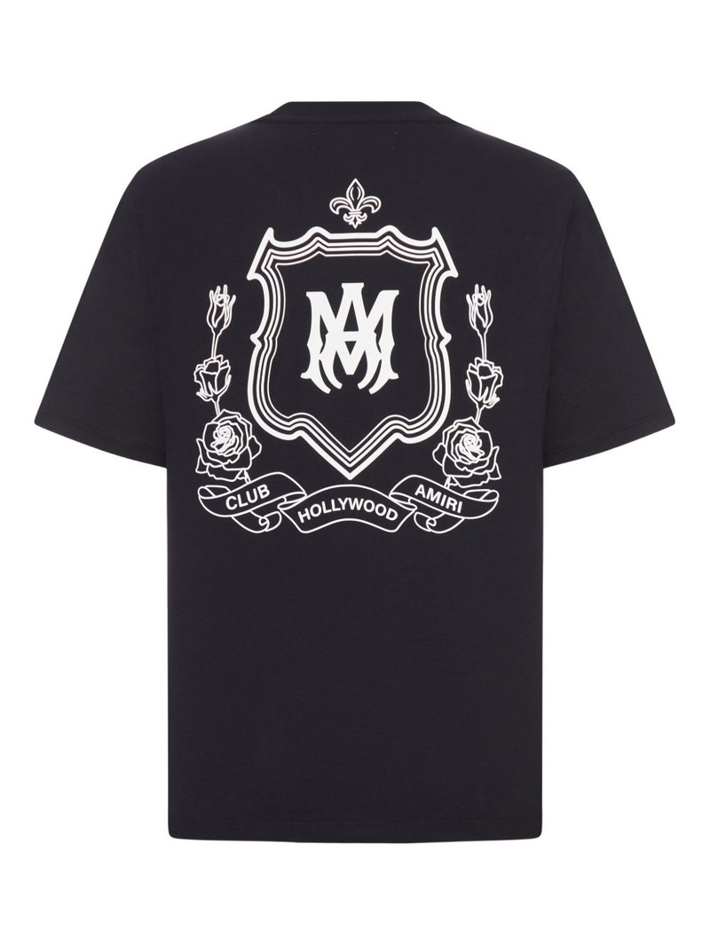 AMIRI crest-printed cotton T-shirt outlook