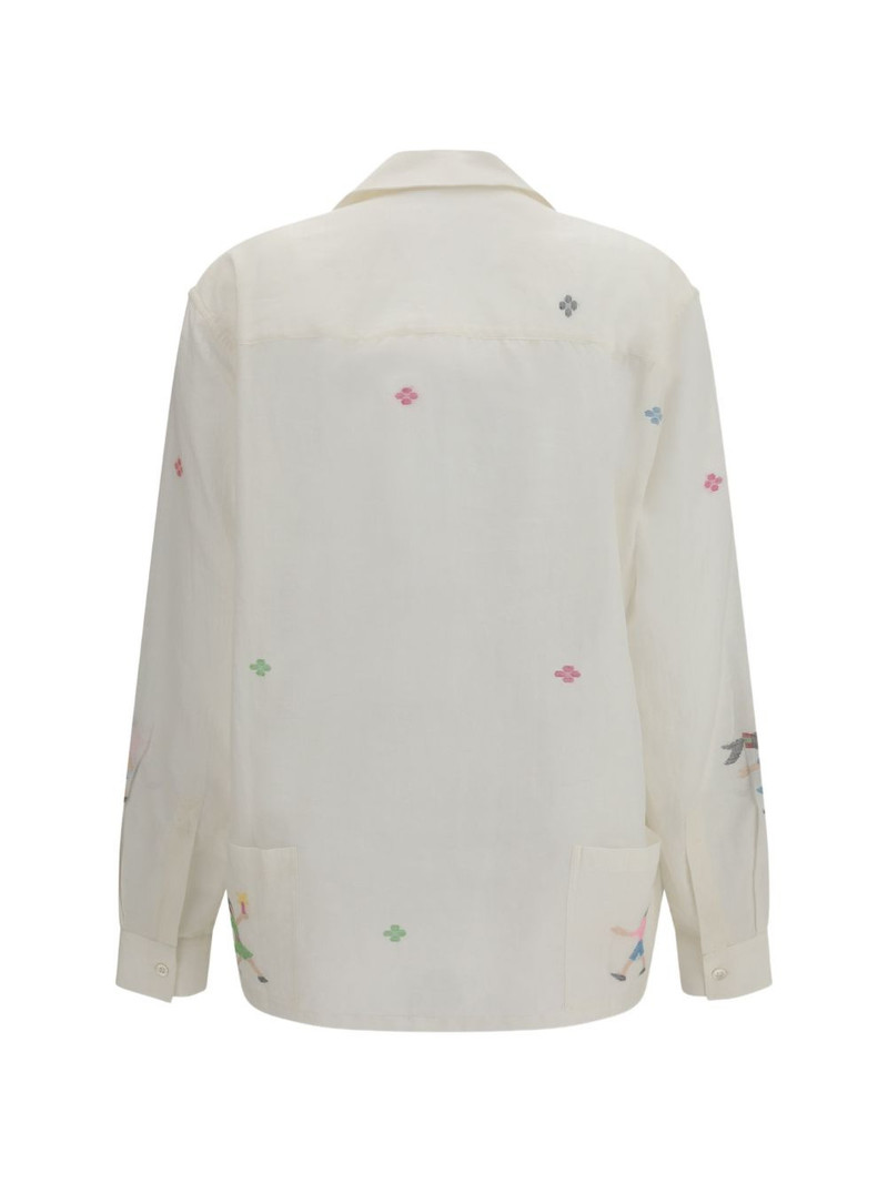 baziszt Joy Jam embroidered long-sleeve shirt outlook