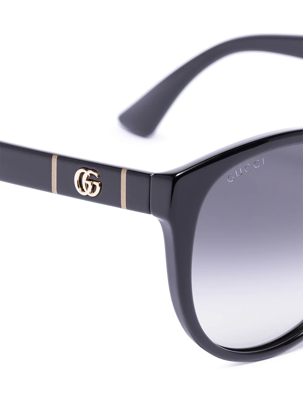 round-frame gradient sunglasses - 3