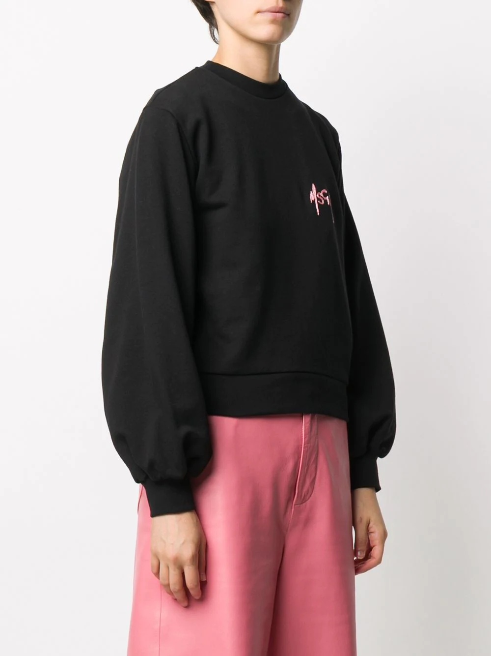 logo embroidered sweatshirt - 3