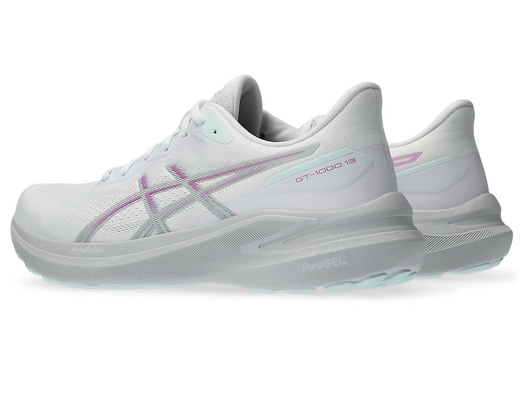 (WMNS) ASICS GT-1000 13 Sneakers 'White Lavender Glow' 1012B663-100 - 5