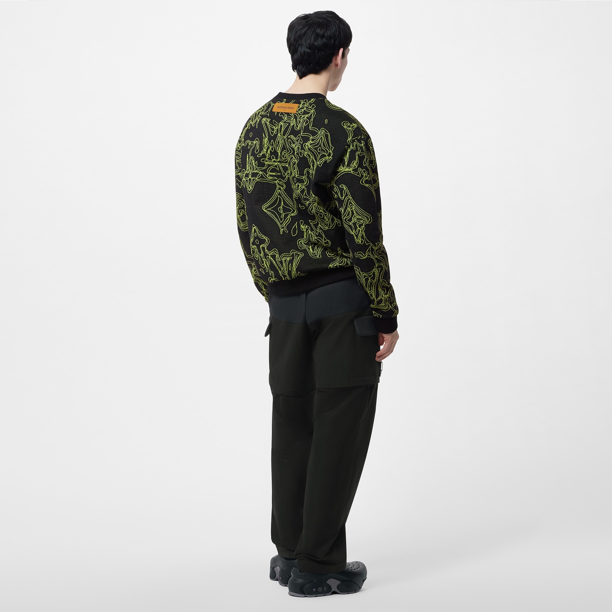 Monogram Cotton Crewneck - 3