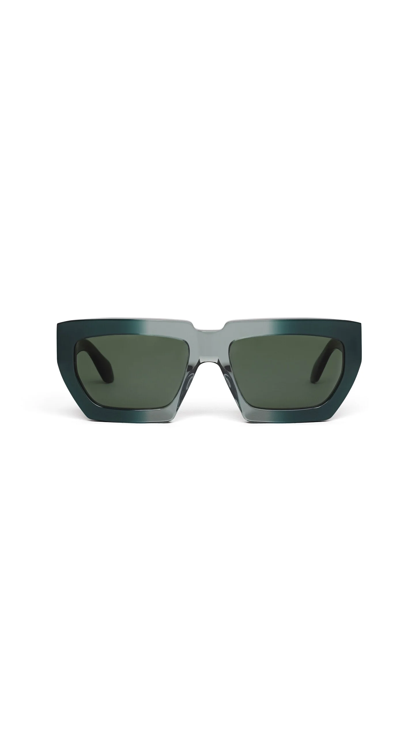 MELTED RECTANGULAR SUNGLASSES - 1