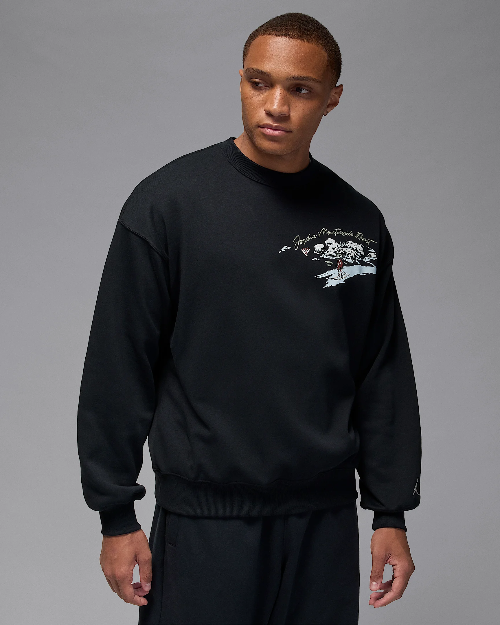 Jordan Brooklyn Fleece Men's Crew-Neck Sweatshirt - 1