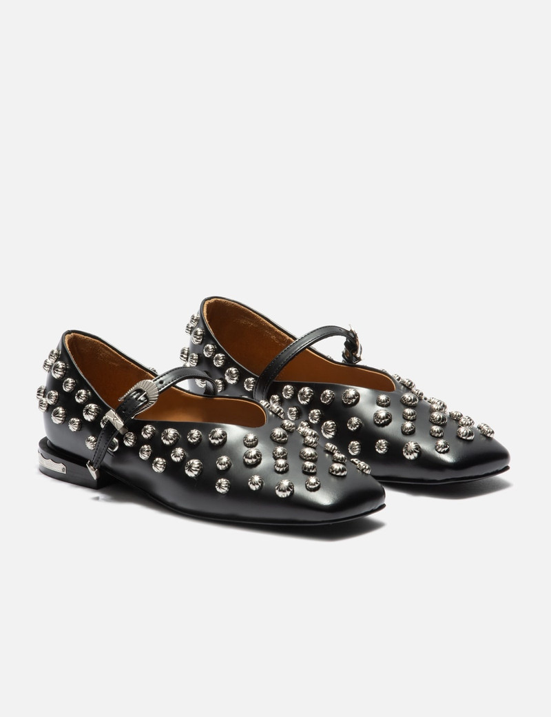 SQUARE TOE STRAP PUMPS 4