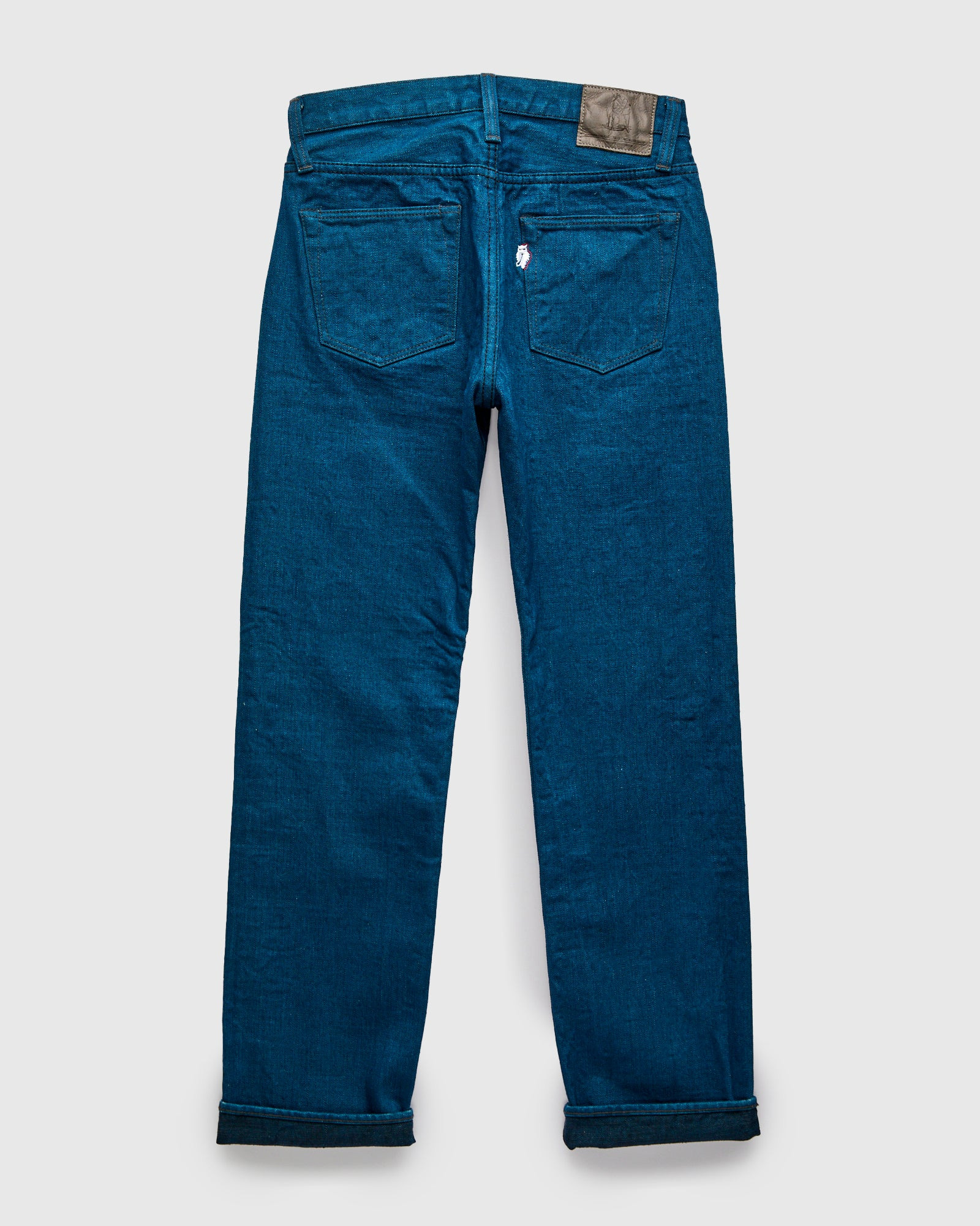 PBO-002-003 "Asagi" 16.5oz Rinsed Selvedge Denim - Regular Straight Fit - 3