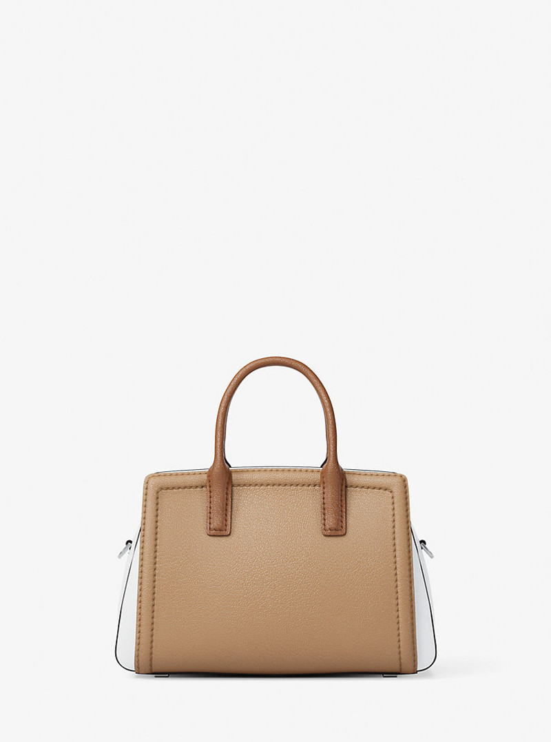 Laila Extra-Small Color-Block Leather Crossbody Bag 5