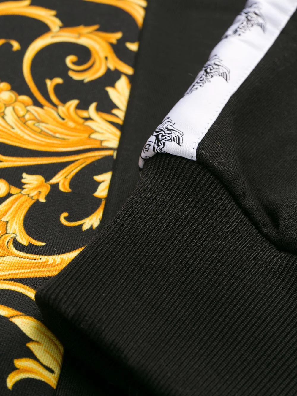Barocco logo track pants - 7