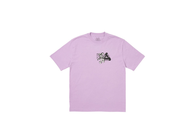 DEREK GARAGE T-SHIRT 라이트 퍼플 - 1