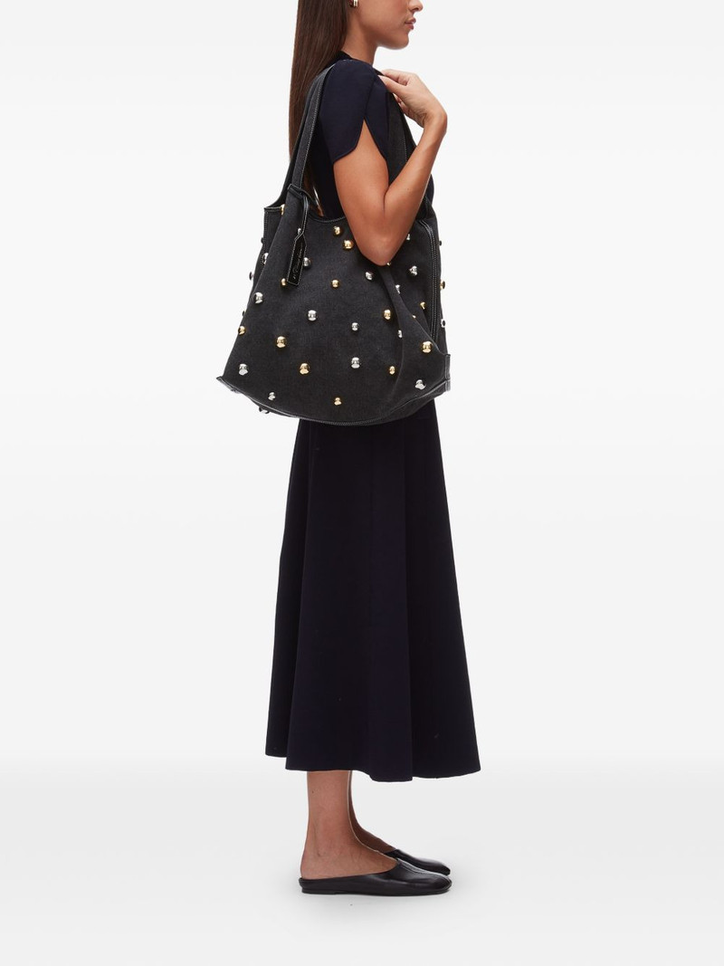 Dome studded tote bag 3