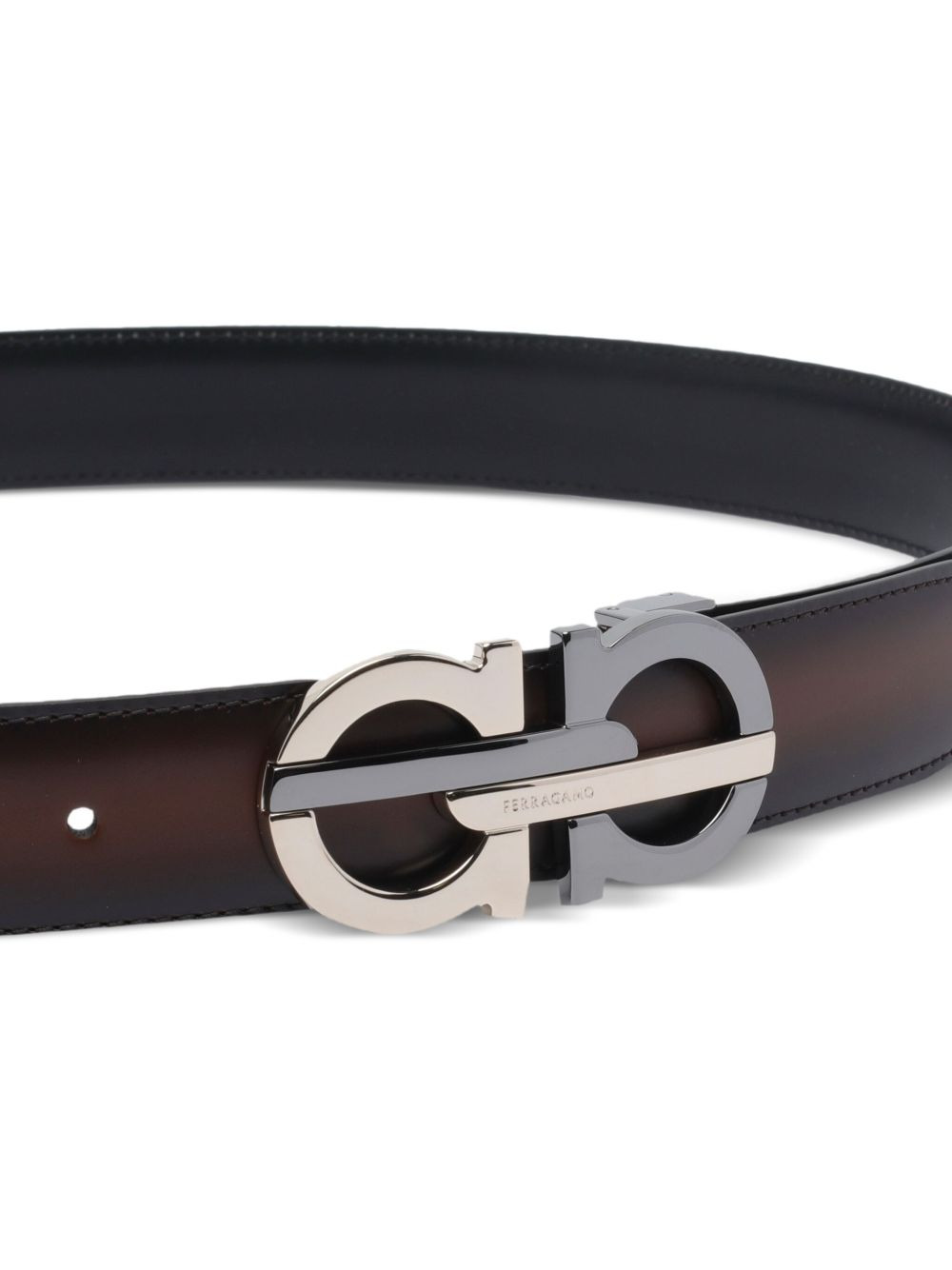 Gancini-buckle belt - 2