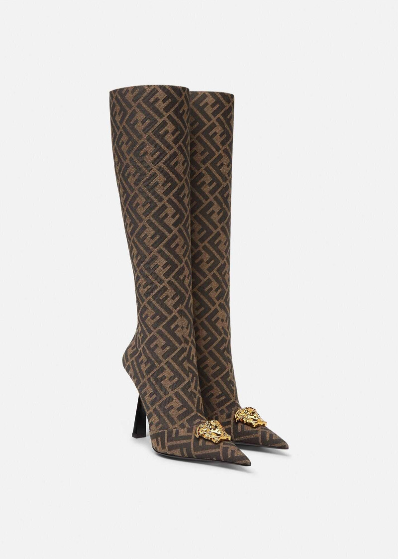 Fendace FF Jacquard Boots 2