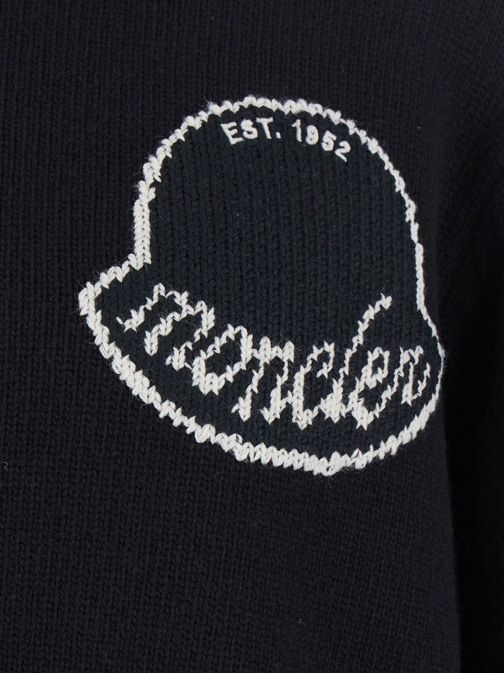 logo-patch crew-neck sweater - 3