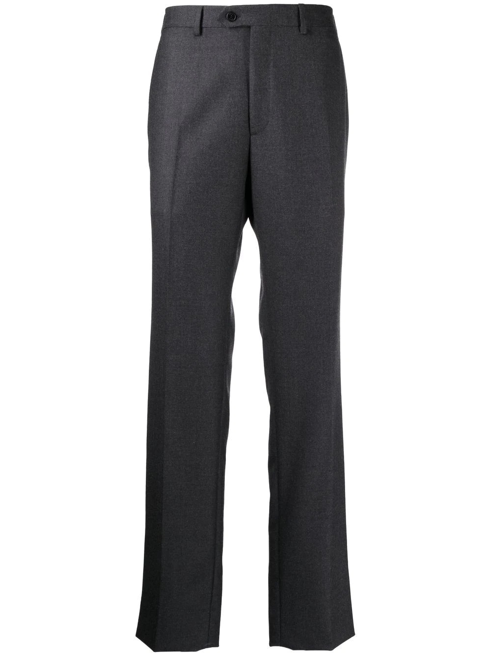 straight-leg cut trousers - 1