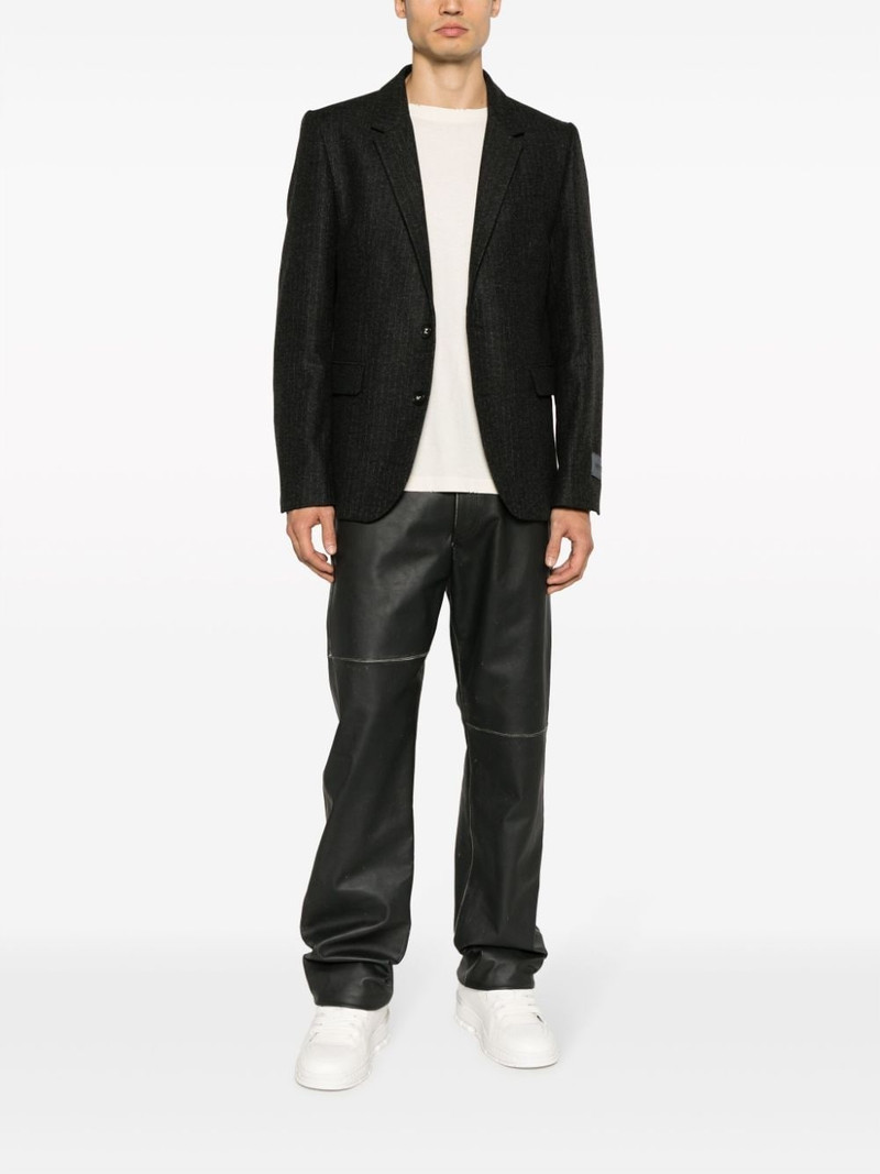 Zadig & Voltaire Viks striped single-breasted blazer outlook