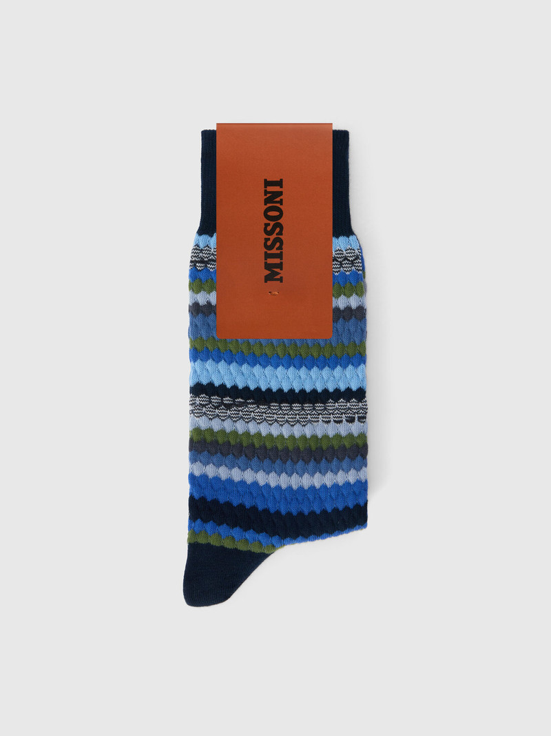 Missoni Mid-length socks with waffle pattern outlook