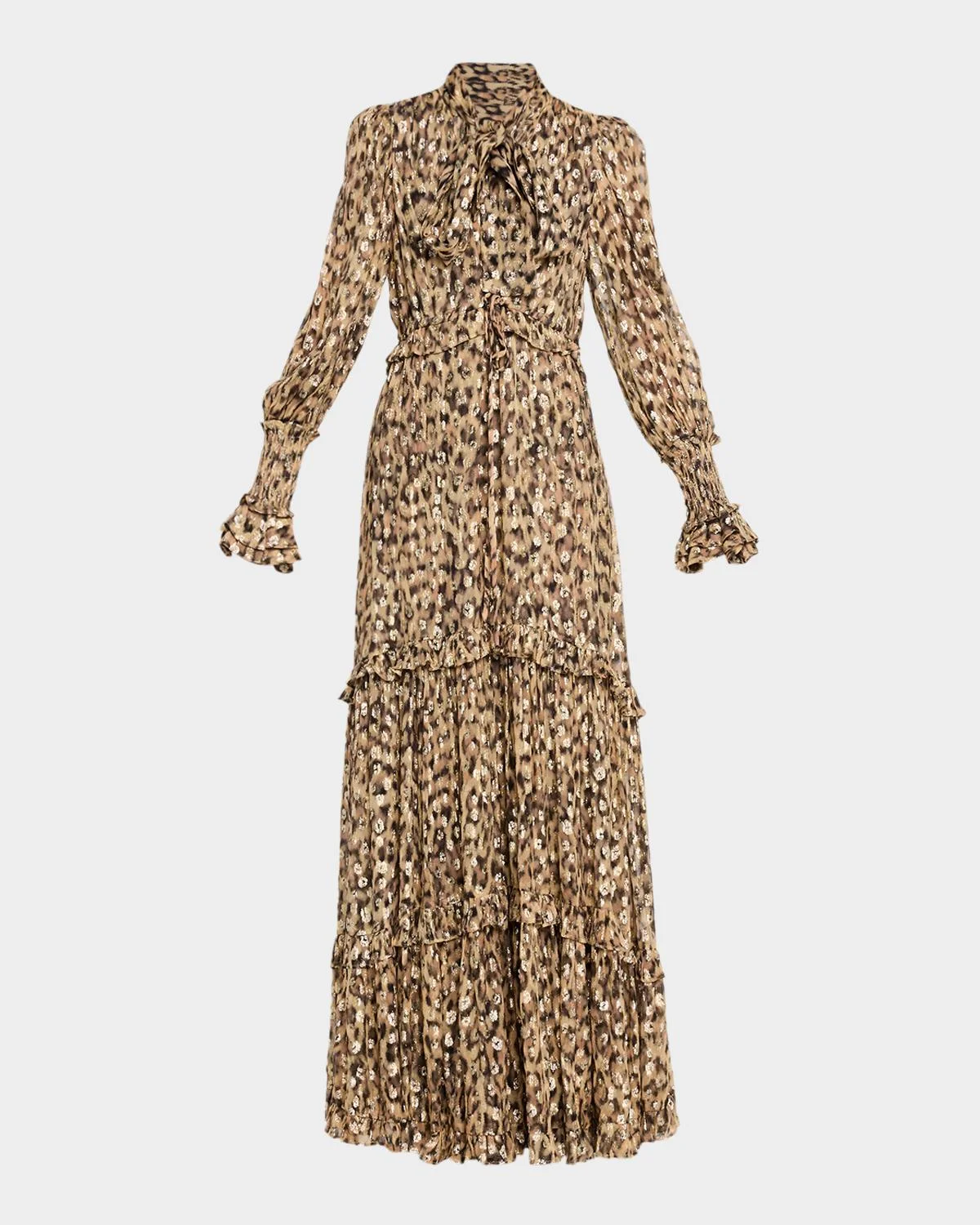 Dana Animal-Print Maxi Dress - 1