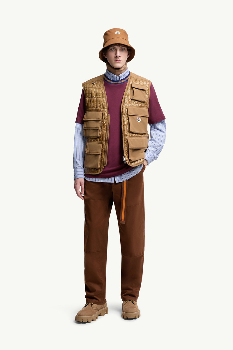 Moncler Ytise Vertical-Quilted Padded Vest outlook