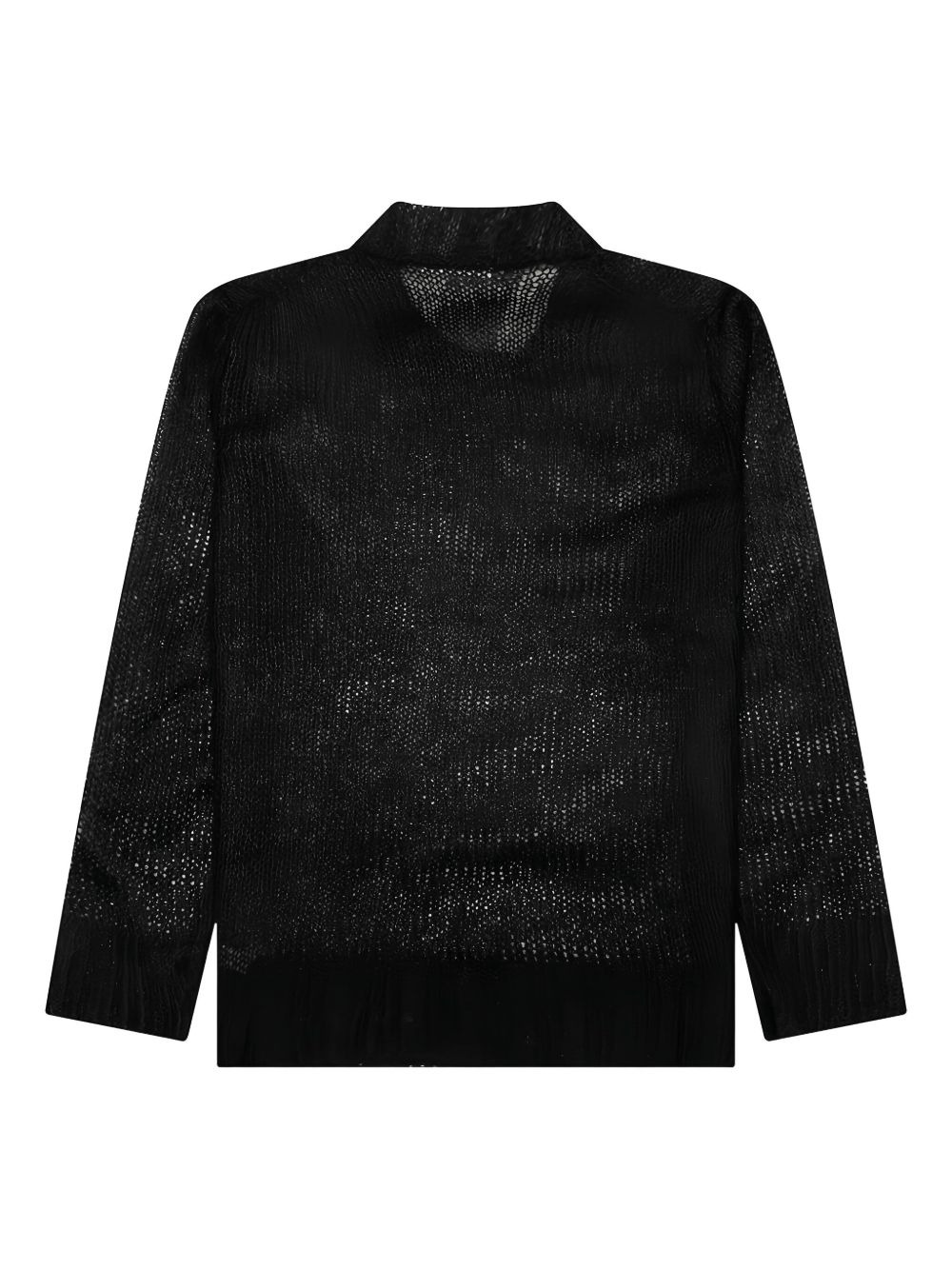 layered knit sweater - 2