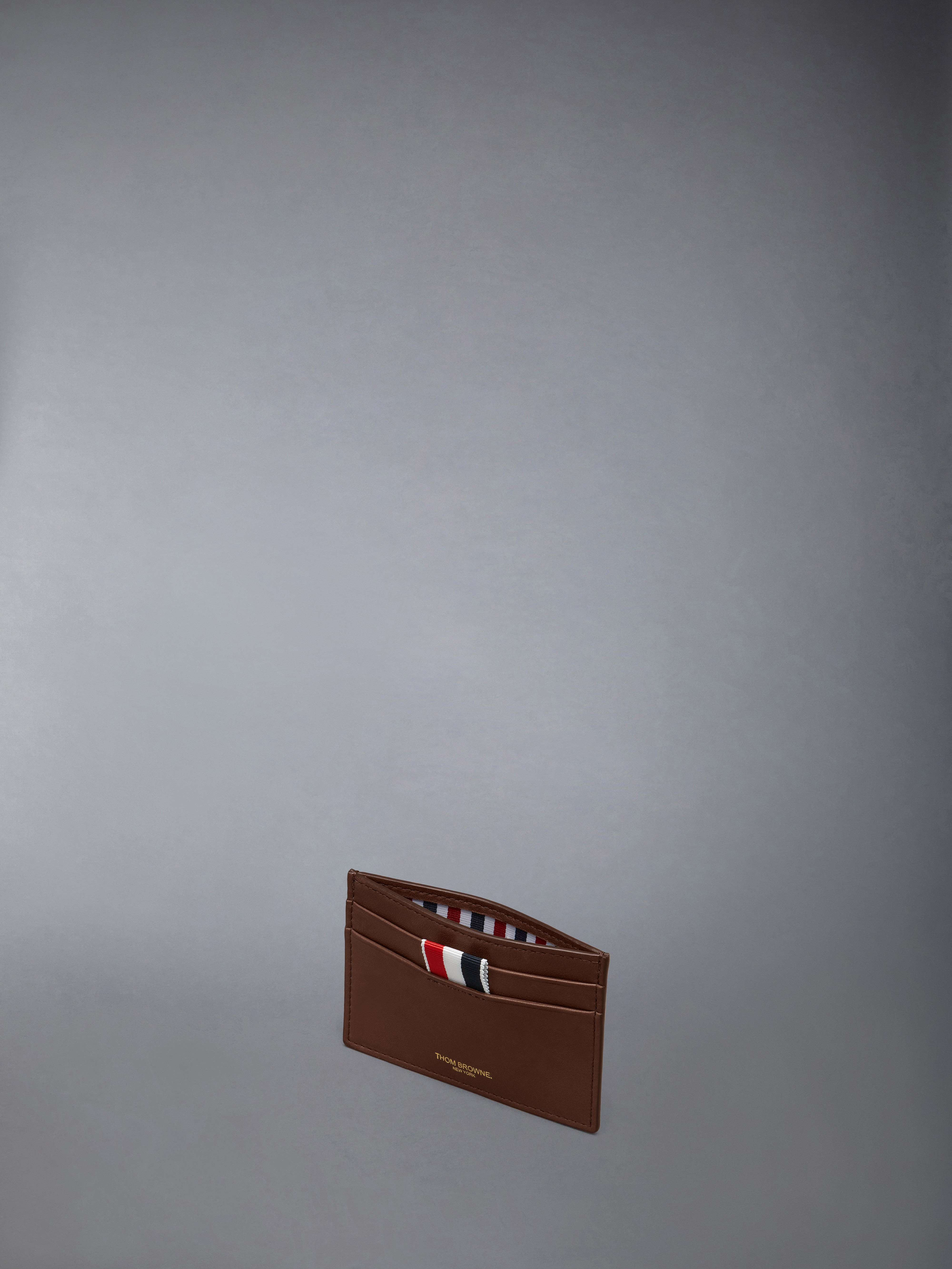 Soft Calf Leather Single Card Holder - 3