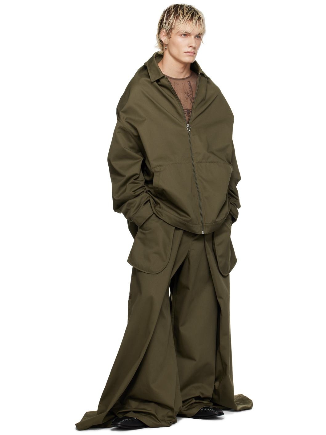 Khaki Shayne Oliver Edition Jacket - 5