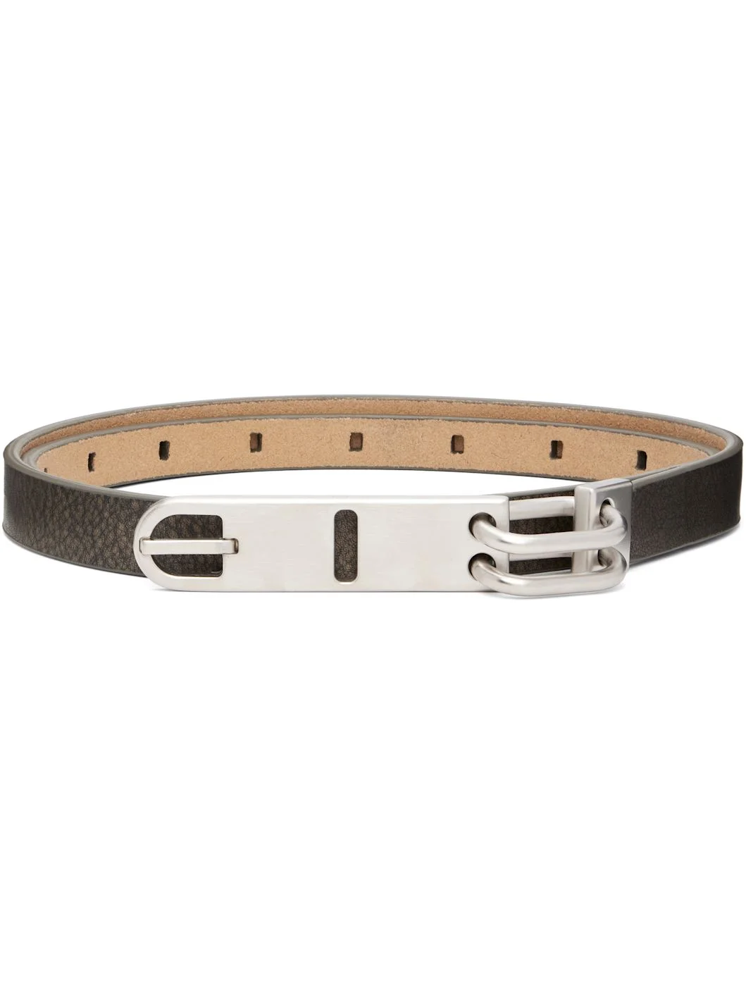 Gray Tower Tongue Belt - 1