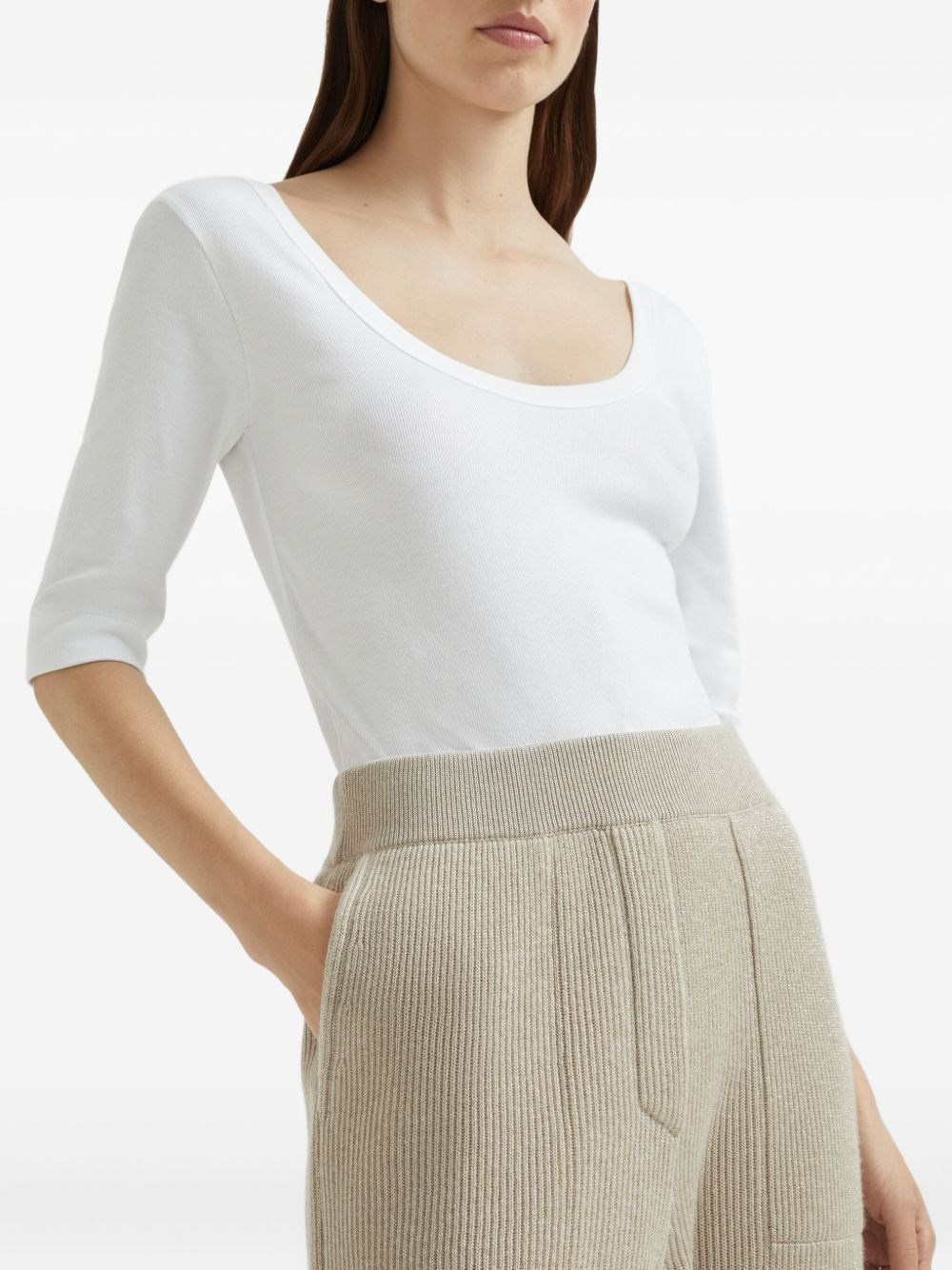 Cashmere trousers - 4