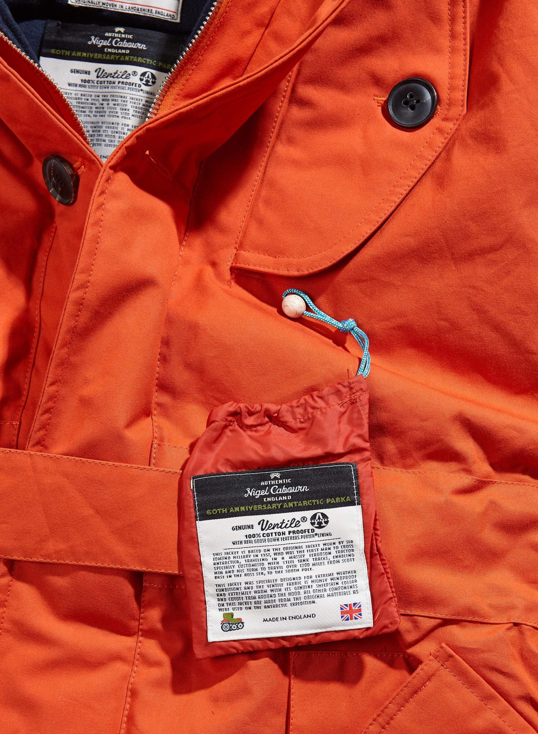 Antarctic Parka Vintage Orange - 8