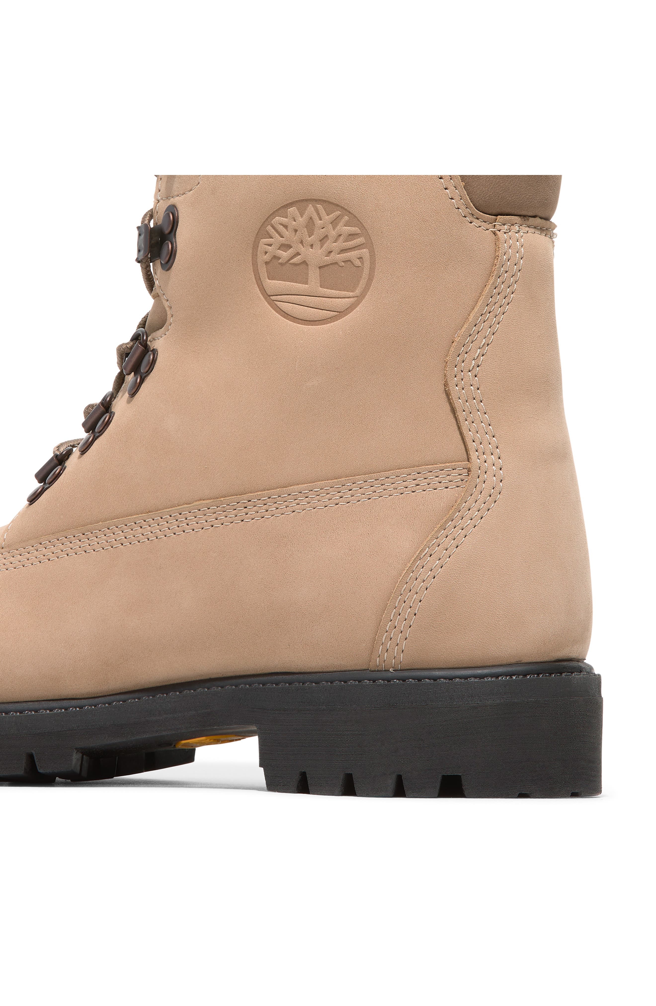 Timberland Premium Waterproof PrimaLoft® Insulated Super Boot in Medium Beige Nubuck at Nordstrom - 6