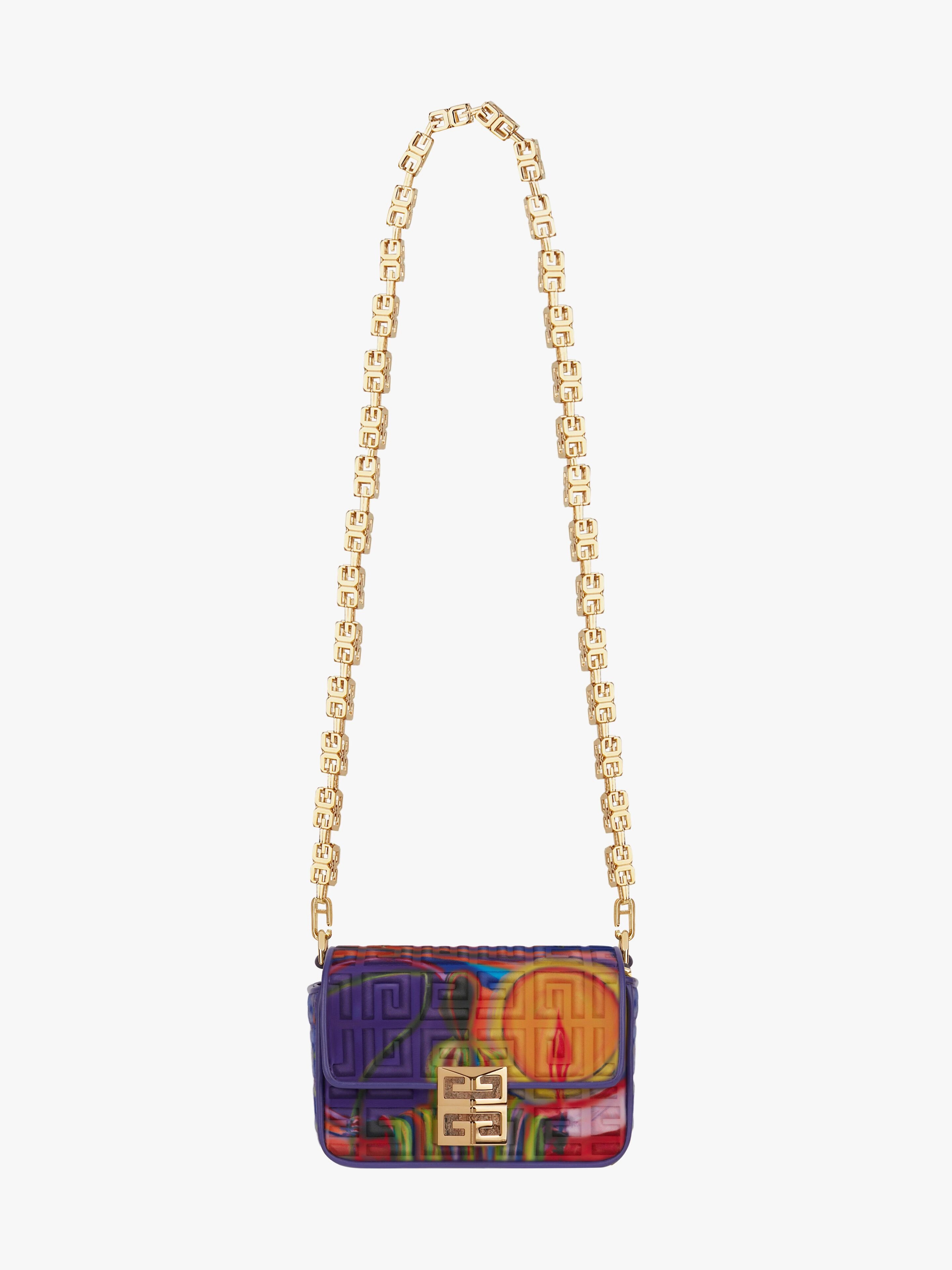 SMALL 4G BAG IN 4G REAPER PRINTED CANVAS WITH CHAIN - 3