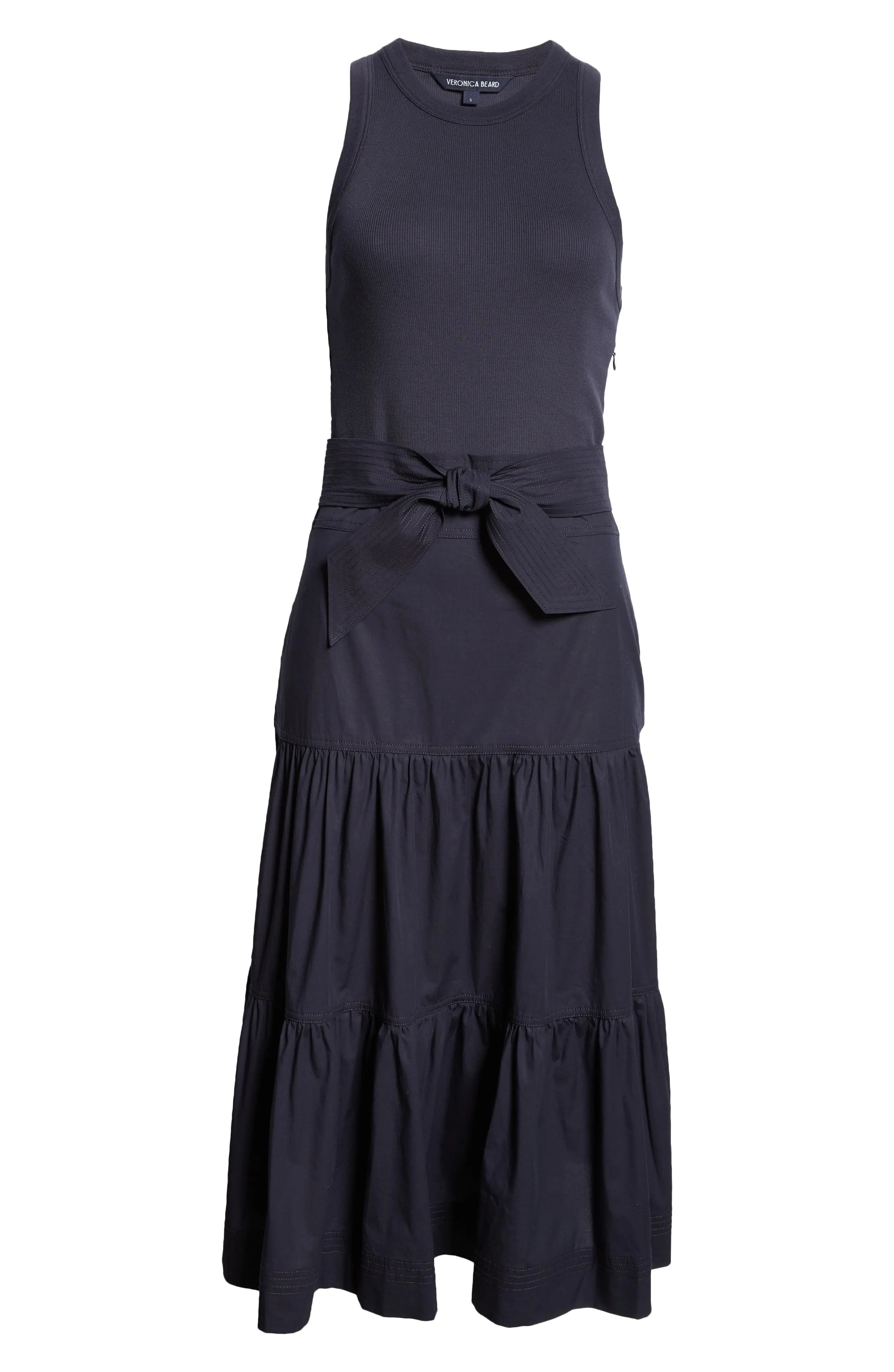 Austyn Belted Sleeveless Dress - 5