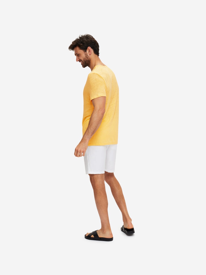 Men's T-Shirt Jordan 3 Linen Yellow - 4