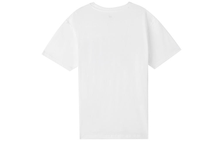 New Balance Men's New Balance Creative Logo Round Neck Short Sleeve White AMT83535-WT - 2