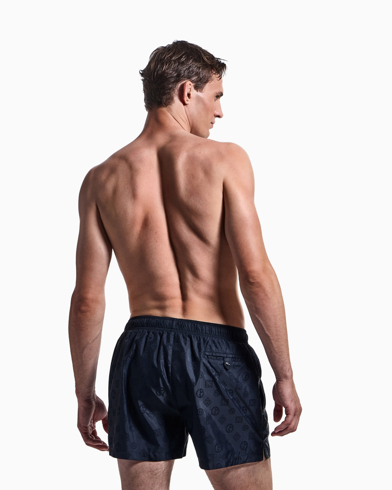MONOGRAM SWIM TRUNKS 3