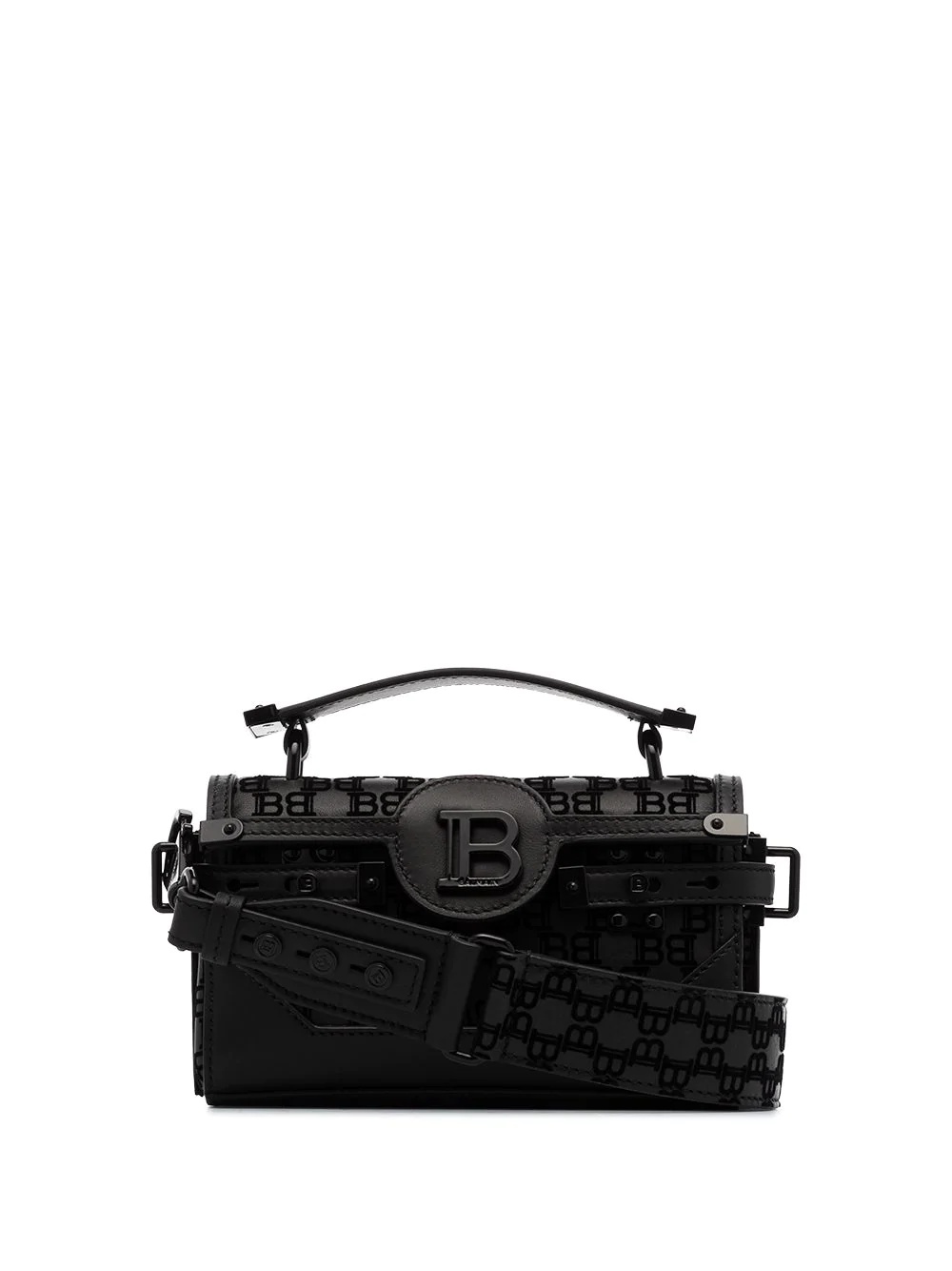 B-Buzz 19 logo-embossed baguette bag - 1