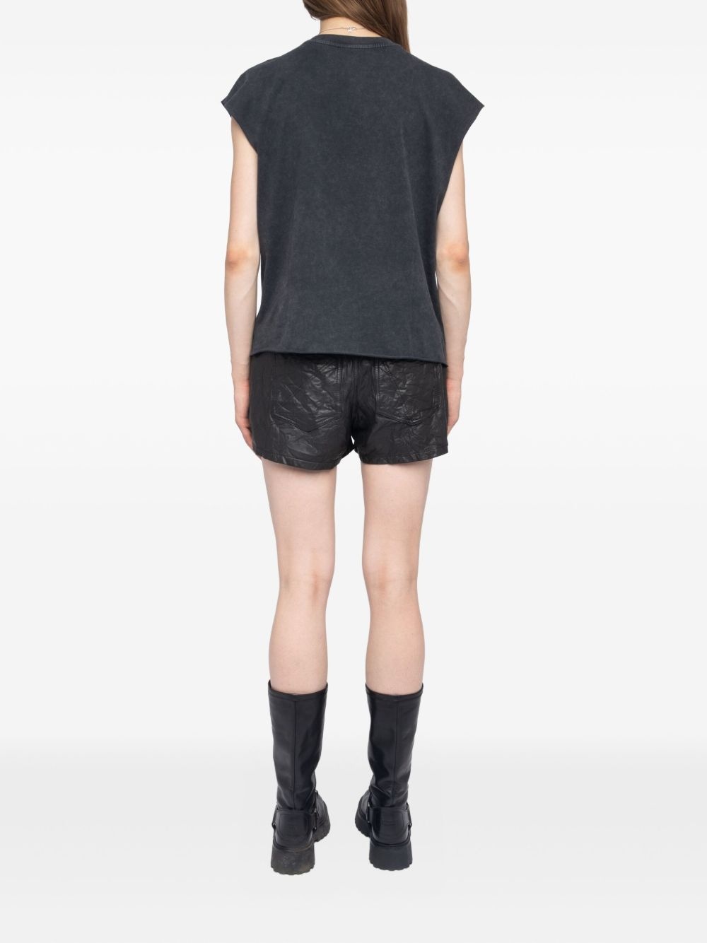 skull strass top - 3