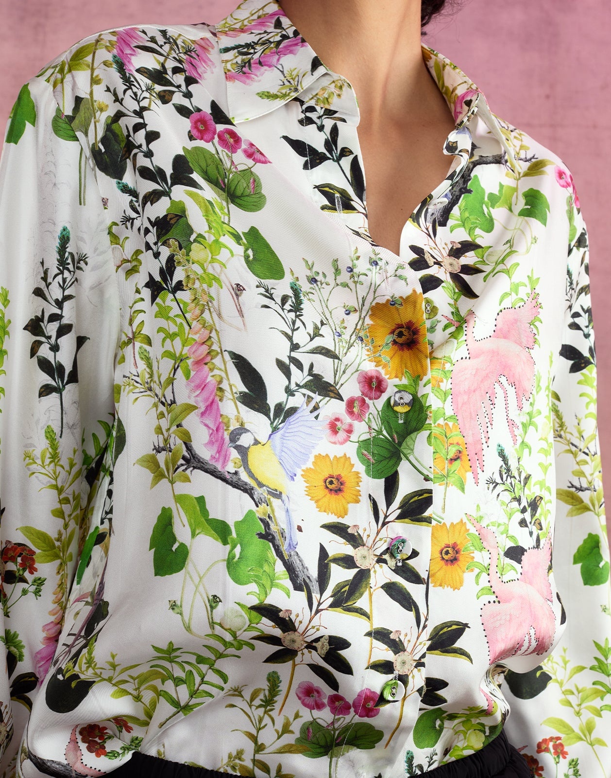 Secret Garden Silk Shirt - 8