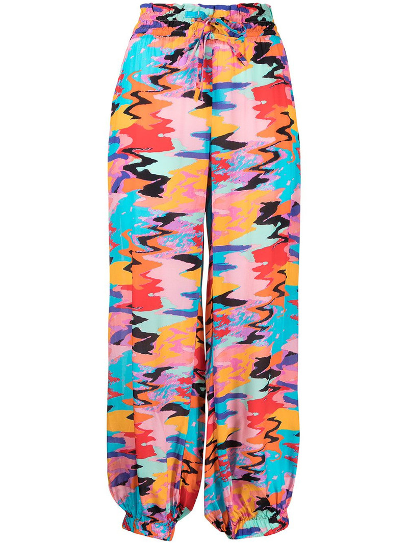The Prem graphic-print trousers 1