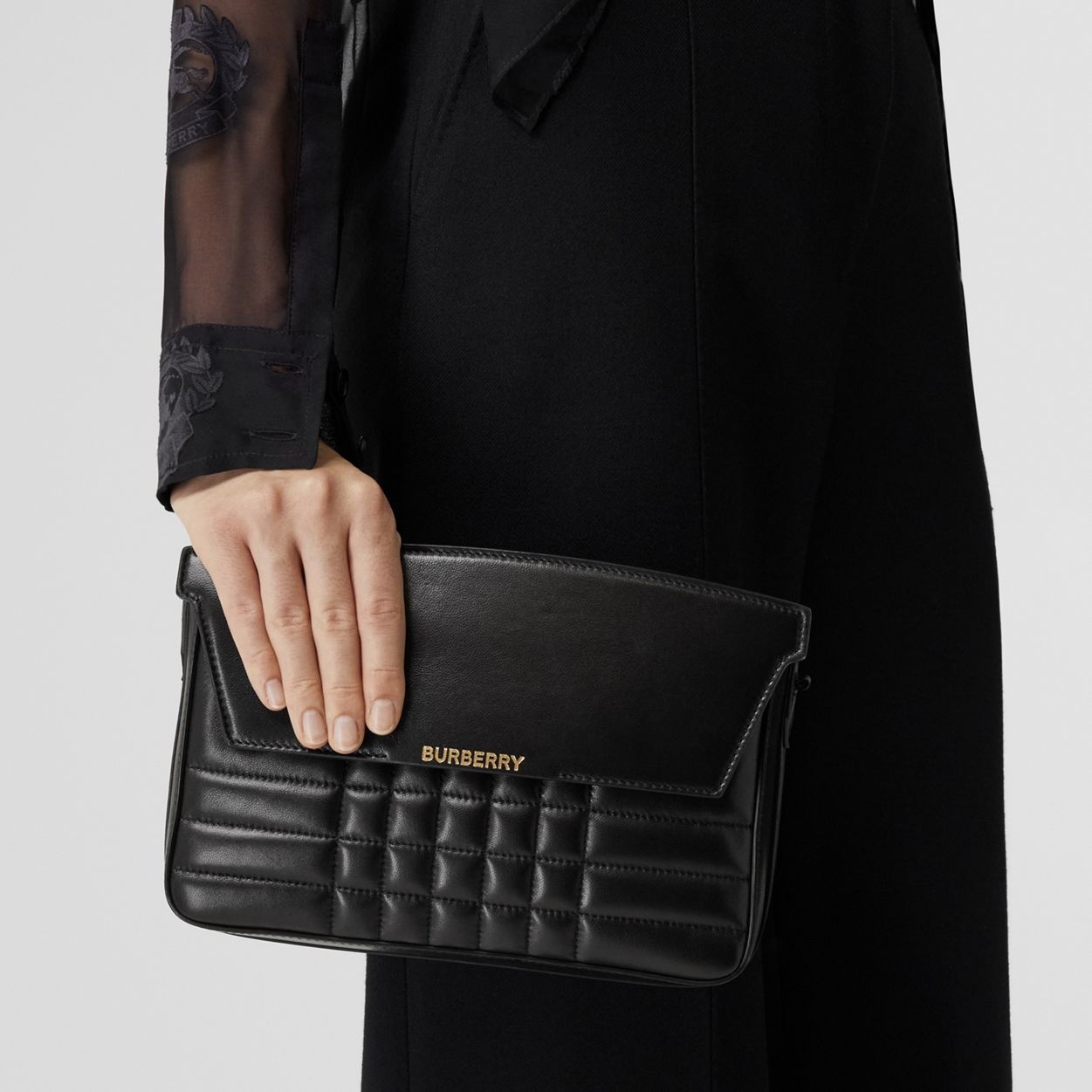 Quilted Leather Catherine Shoulder Bag - 3