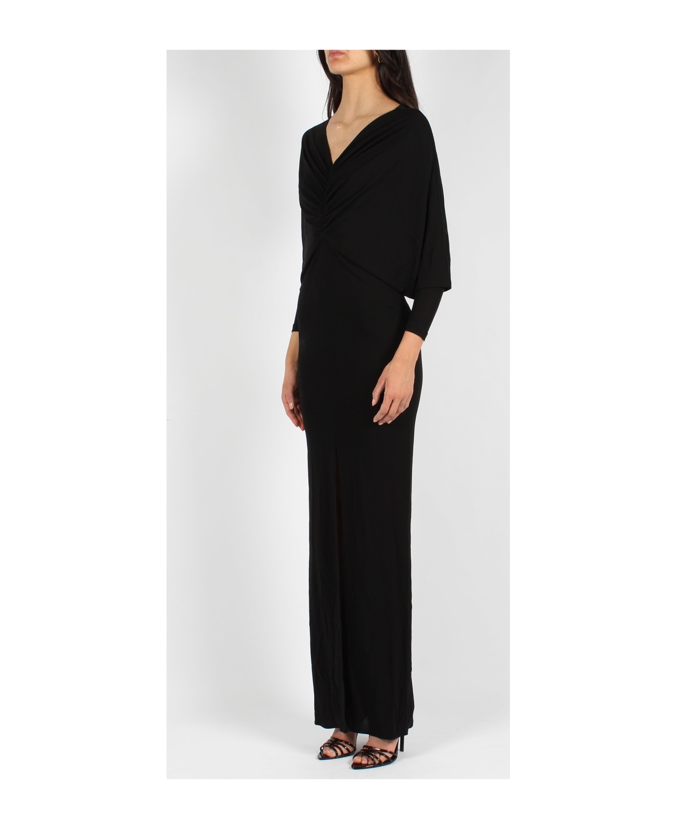 Draped Jersey Dress - 3