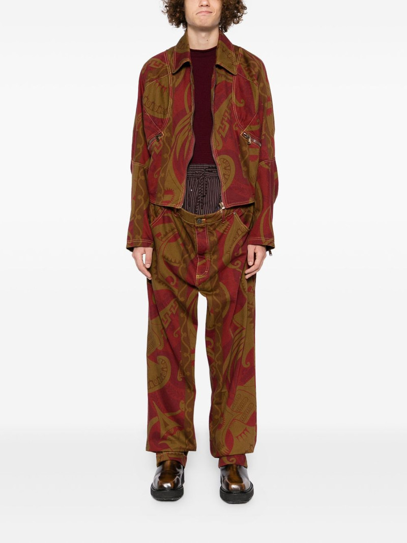 Vivienne Westwood Pourpoint denim jacket outlook