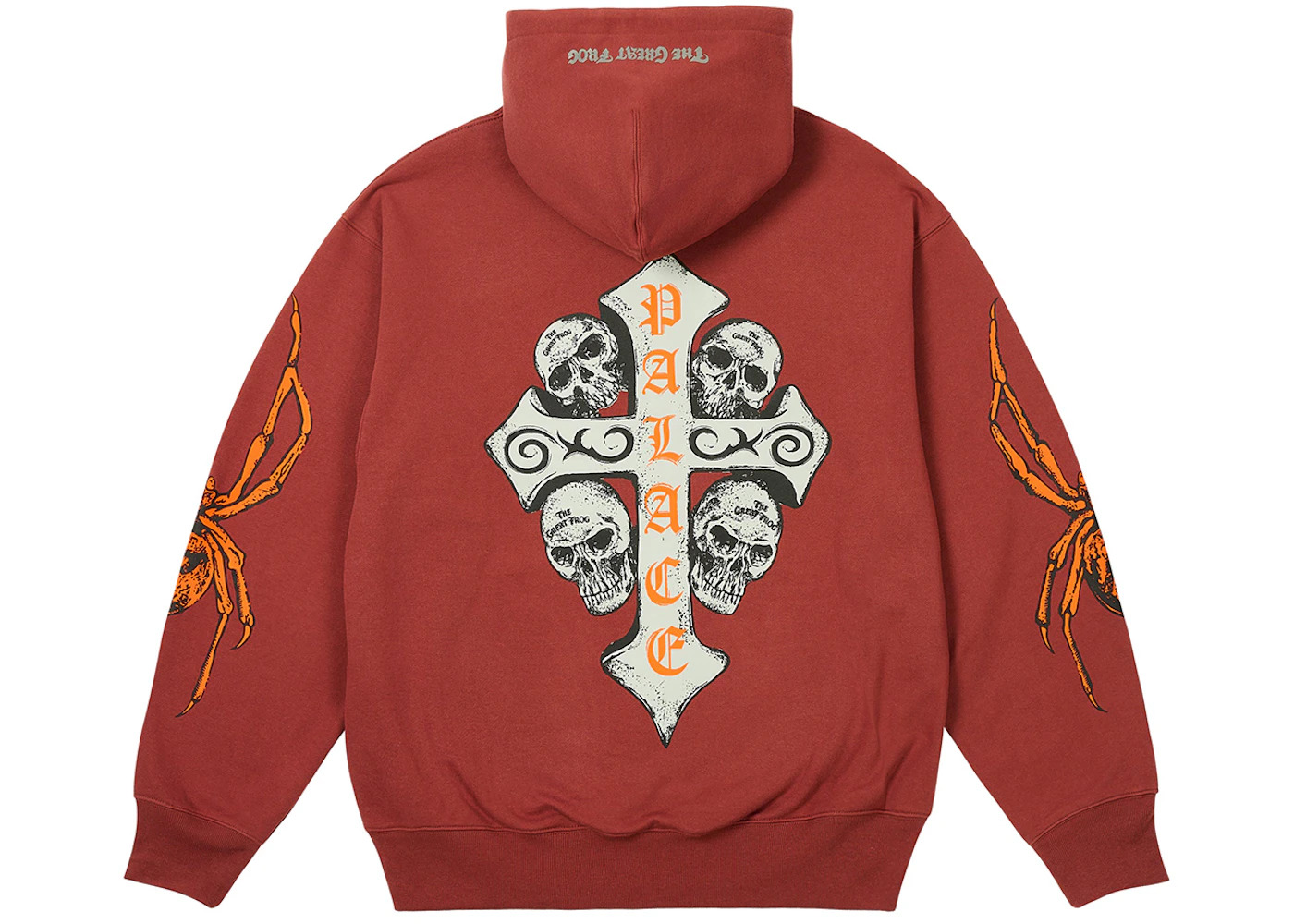 Palace TGF Hood Brown - 2