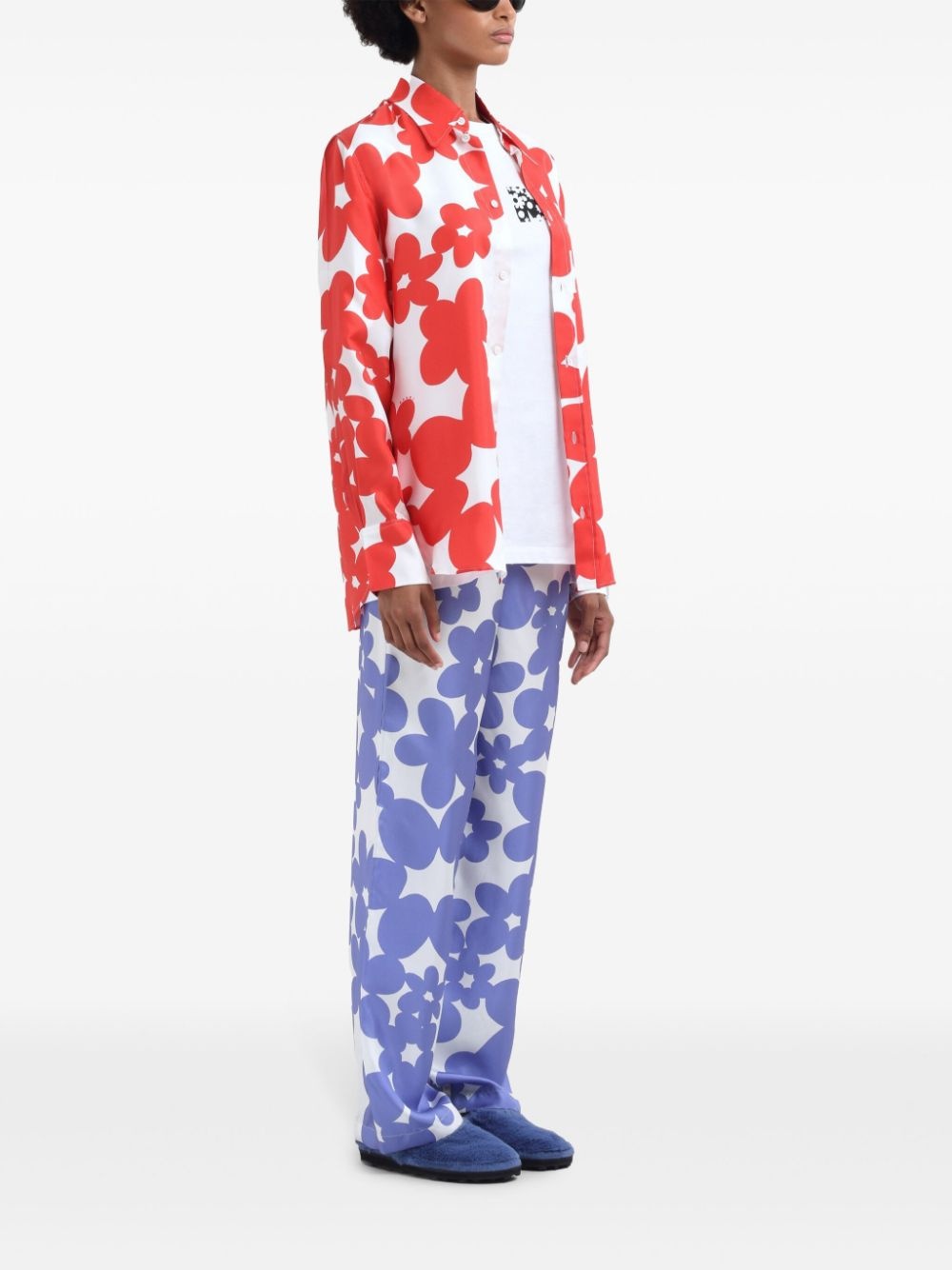floral trousers - 3