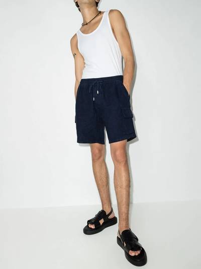 Vilebrequin Baie linen cargo shorts outlook