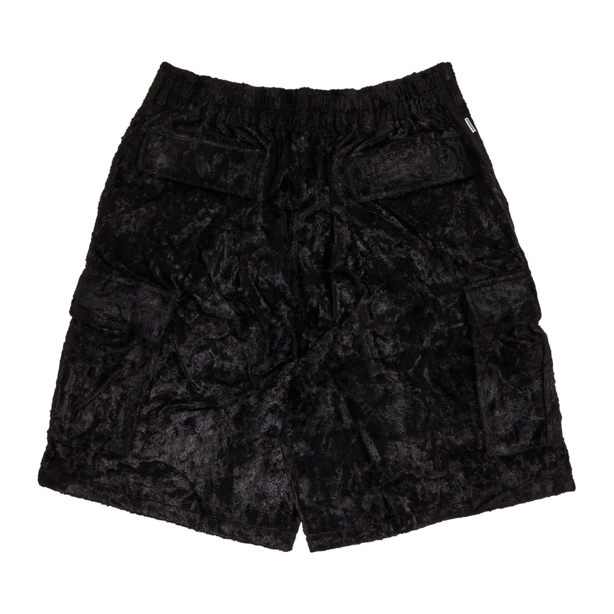 Supreme x Goodenough Crushed Rayon Pile Cargo Short 'Black' - 2