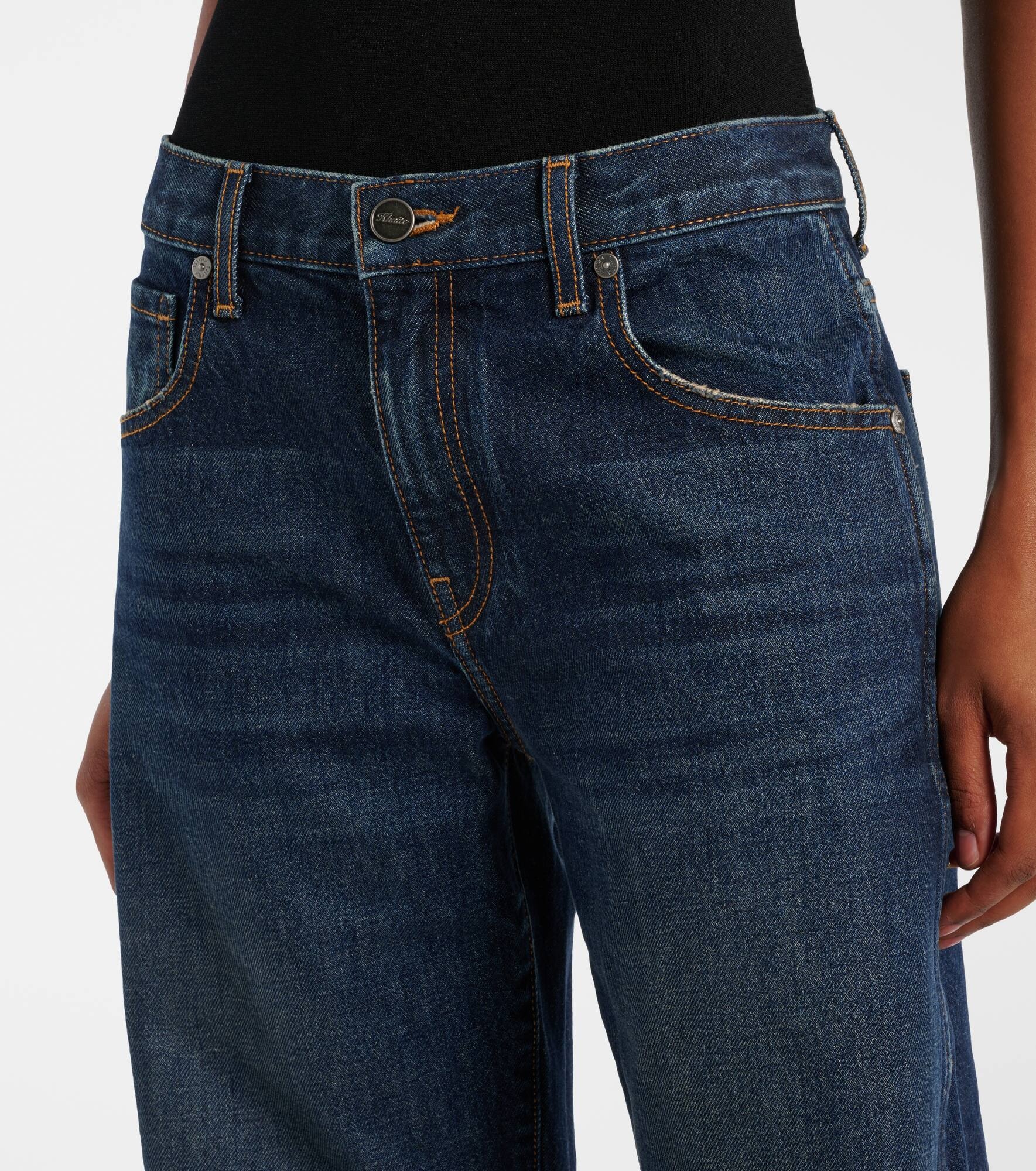 Kerrie high-rise wide-leg jeans - 4
