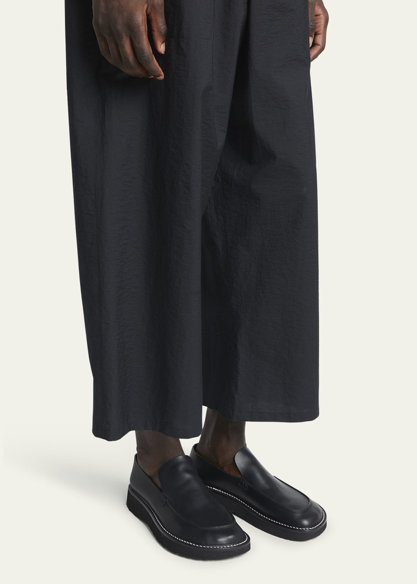 Loewe x Paula's Ibiza Men's Faro Leather Loafers