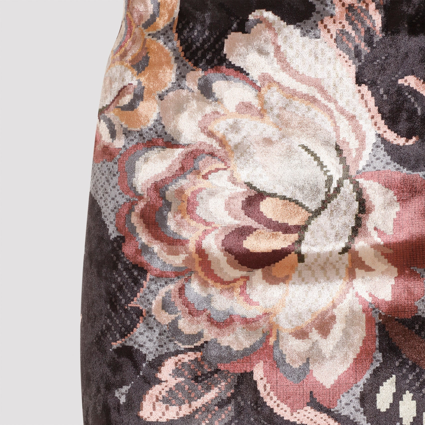 Etro Velvet Long Dress Women - 3