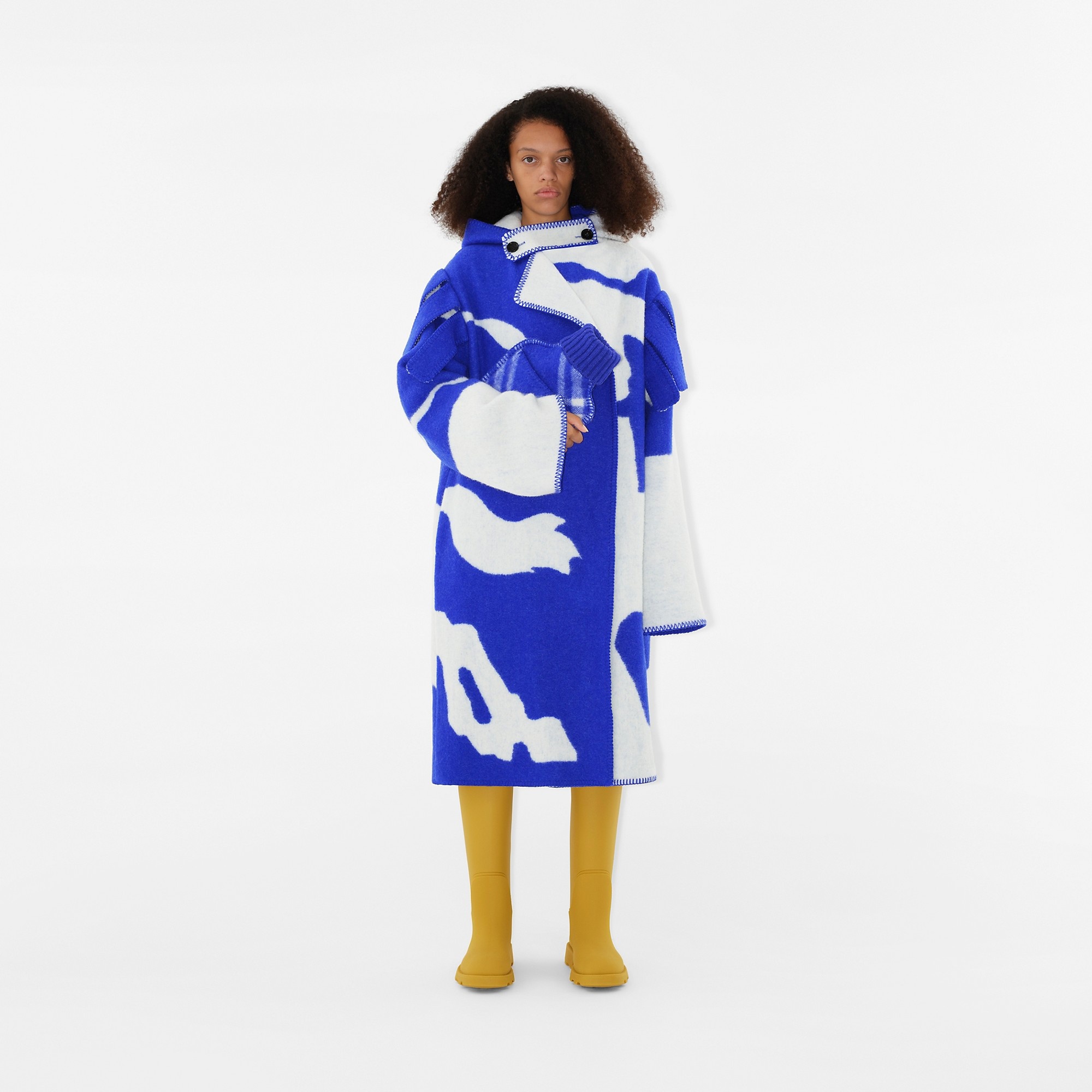 EKD Wool Blanket Cape - 2